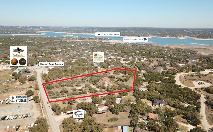 Pictures of Land property located at 4801 Hudson Bend Rd, Austin, TX 78734 for sales - image #1