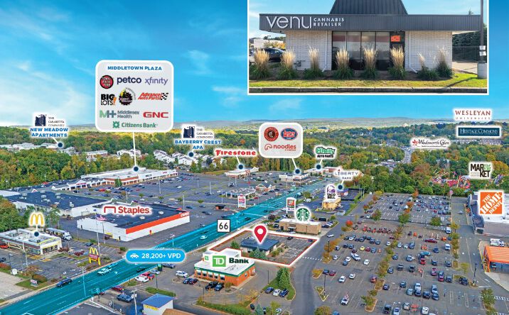 Pictures of Retail property located at 895 Washington St, Middletown, CT 06457 for sales - image #1