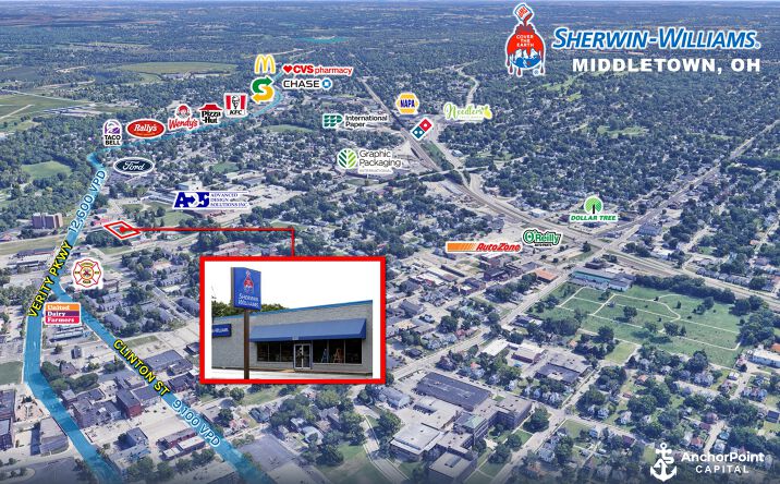 Pictures of Retail property located at 530 Clark St, Middletown, OH 45042 for sales - image #1