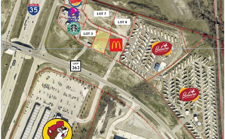 Pictures of Land property located at 12707 NE H K Dodgen Loop, Temple, TX 76501 for sales - image #1