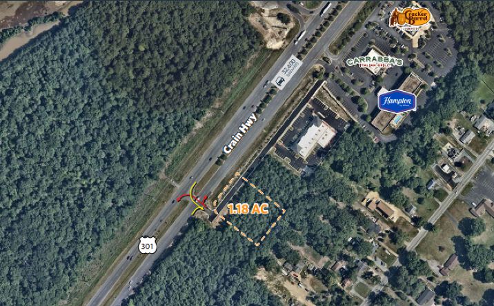 Pictures of Land property located at 3860 Crain Hwy, Waldorf, MD 20603 for sales - image #1