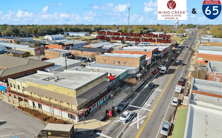 Pictures of Retail, Mixed Use property located at 105 N Main St, Atmore, AL 36502 for sales - image #1
