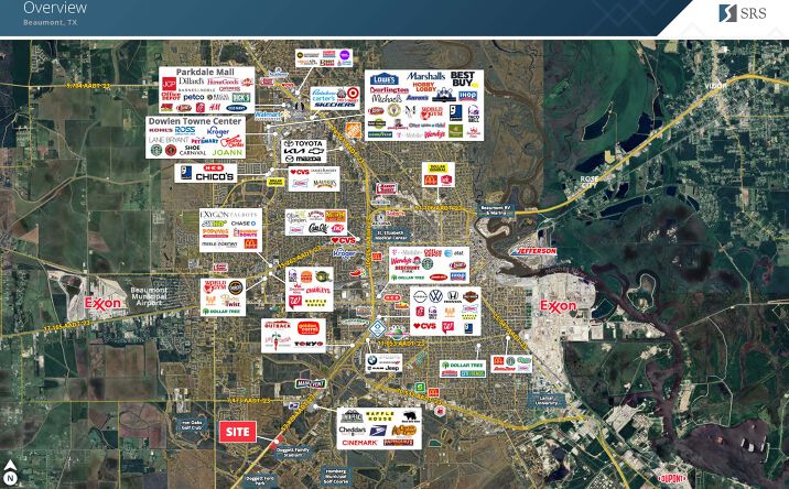 Pictures of Land property located at NEC I-10 & Bayou Willow Parkway, Beaumont, TX 77705 for sales - image #1