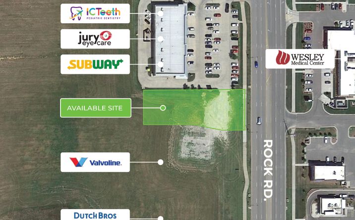 Pictures of Land, Retail property located at 2695 N Rock Rd, Wichita, KS 67226 for sales - image #1