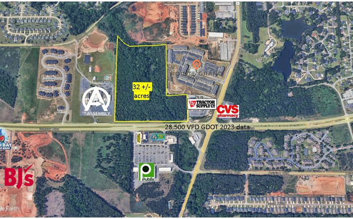 Pictures of Land property located at 6021 Watson Blvd, Byron, GA 31008 for sales - image #1