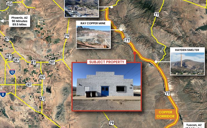 Pictures of Industrial property located at 1204 S Emory Dr, Kearny, AZ 85137 for sales - image #1