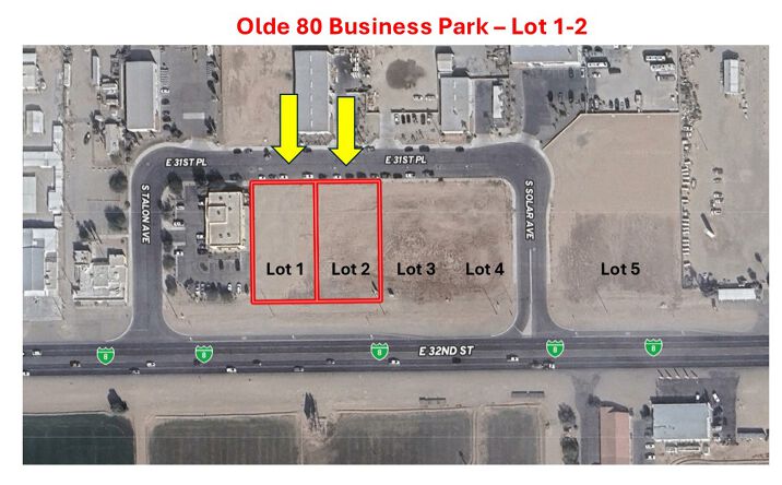 Pictures of Land property located at Olde 80 Business Park, Yuma, AZ 85365 for sales - image #1