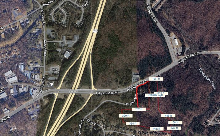 Pictures of Retail, Office, Hospitality, Land, Senior Living property located at 1840 Pilgrim Mill Rd, Cumming, GA 30041 for sales - image #1