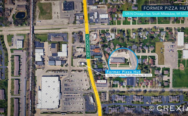 Pictures of Retail property located at 124 N Chicago Ave, South Milwaukee, WI 53172 for sales - image #1