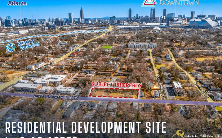 Pictures of Land property located at 233 Joseph E. Lowery Blvd NW, Atlanta, GA 30314 for sales - image #1