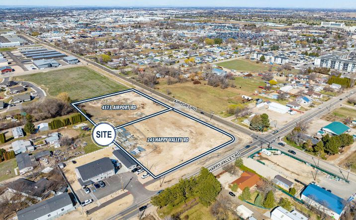Pictures of Industrial, Land property located at 245 N Happy Valley Rd & 4513 Airport Rd, Nampa, ID 83687 for sales - image #1