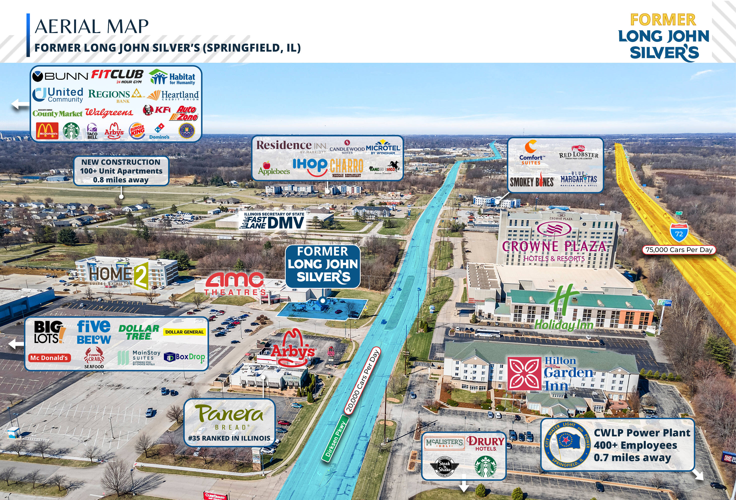 Former Long John Silver's | Build to Suit or Ground Lease