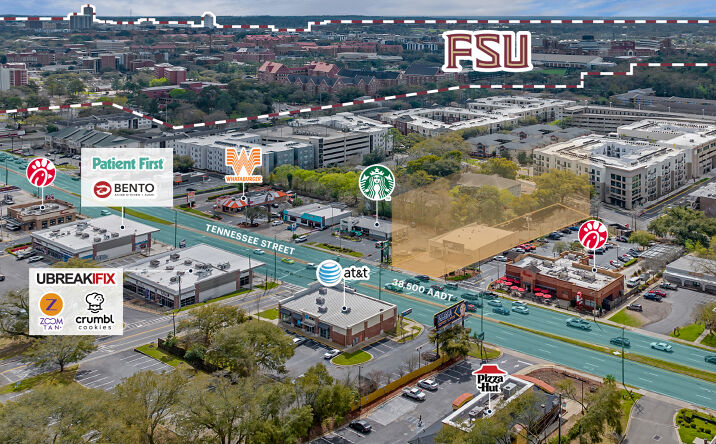 Pictures of Retail property located at 1719 W Tennessee St, Tallahassee, FL 32304 for sales - image #1