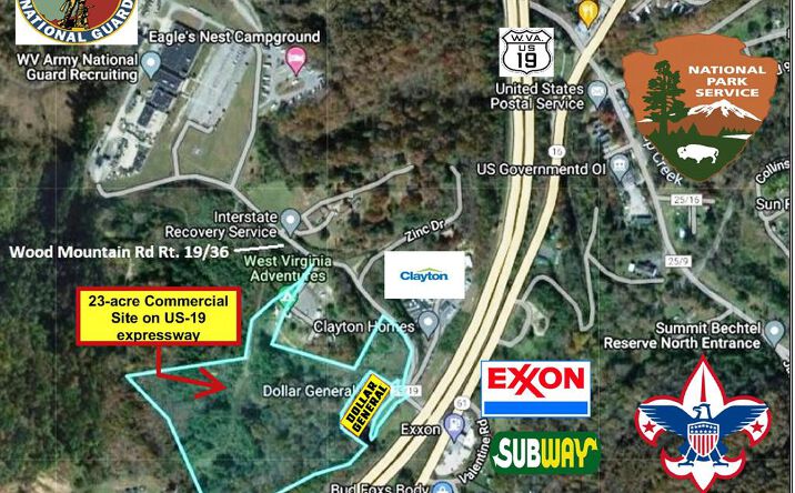 Pictures of Land, Retail property located at 19 Wood Mountain Road, Glen Jean, WV 25846 for sales - image #1