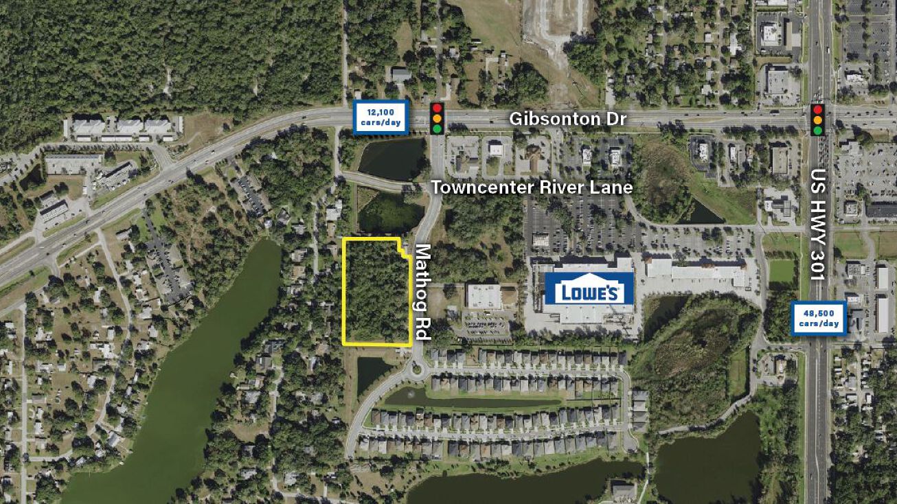 10030 Mathog Rd, Riverview, FL 33578 Land for Sale 5.13 Acres in