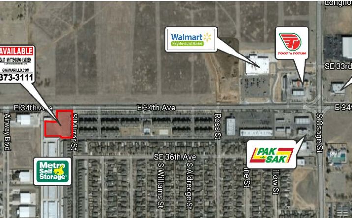 Pictures of Land property located at 34th & Mirror, Amarillo, TX 79118 for sales - image #1