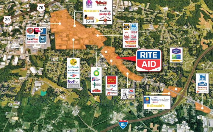 Pictures of Retail property located at 11316 N Main St, Archdale, NC 27263 for comps - image #1