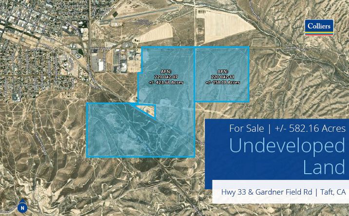 Pictures of Land property located at CA-33 & Gardner Field Rd, Taft, CA 93268 for sales - image #1