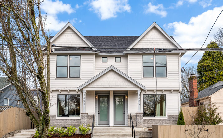 Pictures of Multifamily property located at 1523 N McClellan St, Portland, OR 97217 for sales - image #1