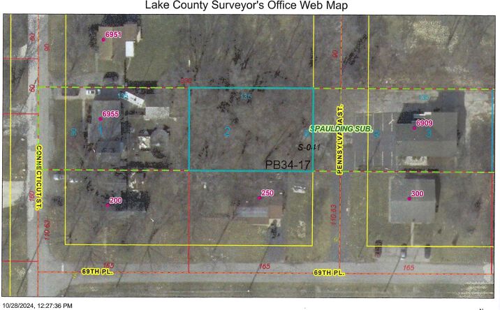 Pictures of Land property located at 6910 Pennsylvania Street, Merrillville, IN 46410 for sales - image #1