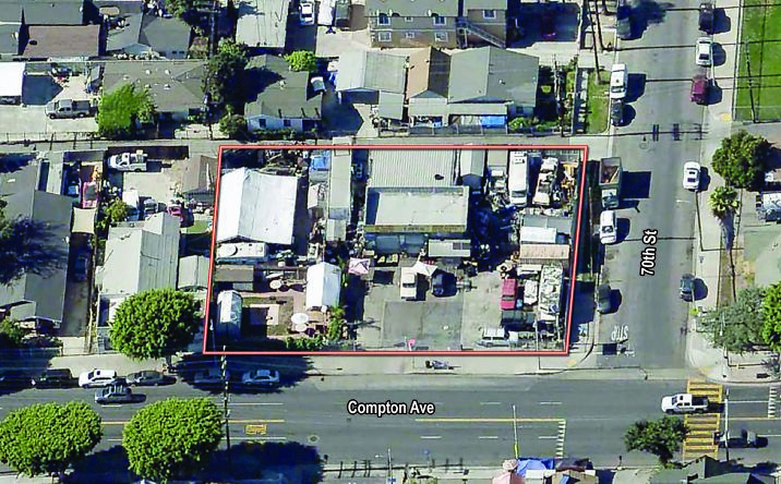 Pictures of Retail, Land property located at 7001 & 7013 Compton Ave, Los Angeles, CA 90001 for sales - image #1
