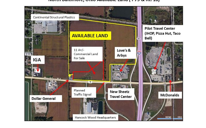Pictures of Land property located at 13388 Deshler Rd, North Baltimore, OH 45872 for sales - image #1