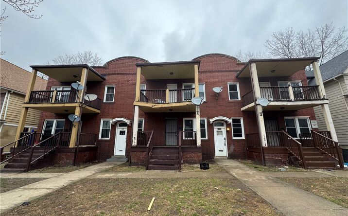 Pictures of Multifamily property located at 1675 Carlyon Road, East Cleveland, OH 44112 for sales - image #1