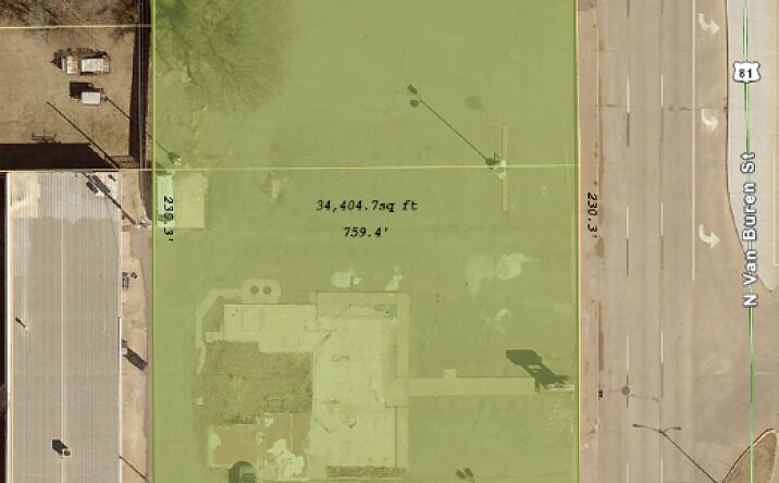 Pictures of Land property located at 504 N. Van Buren, Enid, OK 73701 for sales - image #1
