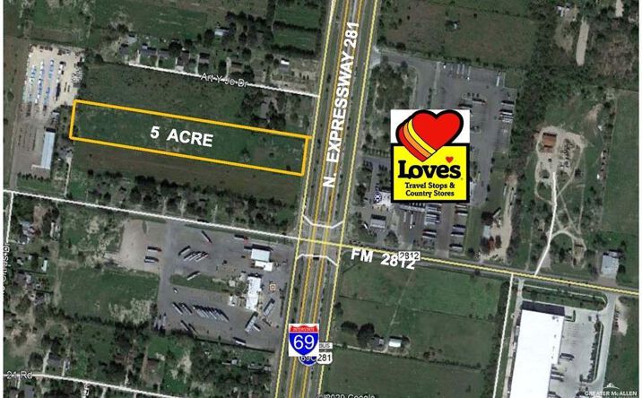 Pictures of Land property located at 8419 E EXPWY 281 Highway, Edinburg, TX 78542 for sales - image #1