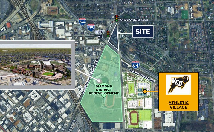 Pictures of Land property located at 3207 & 3215 N. Arthur Ashe Blvd, Richmond, VA 23230 for sales - image #1