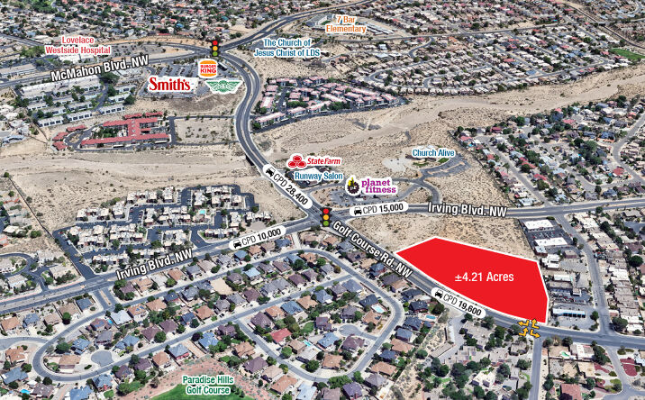 Pictures of Land property located at 10100 Golf Course Rd NW, Albuquerque, NM 87114 for sales - image #1