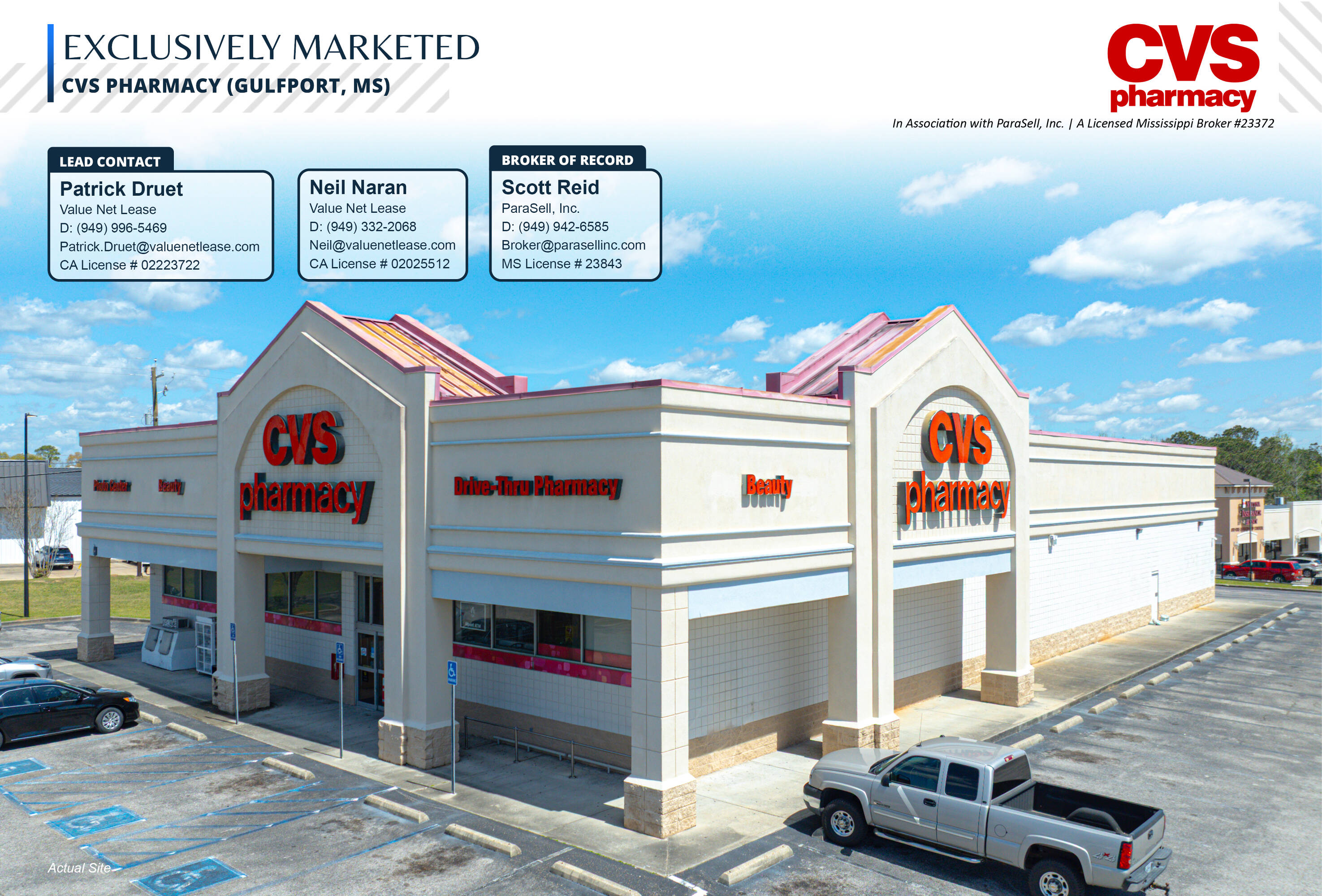 CVS Pharmacy | Absolute NNN Lease | Gulfport, MS