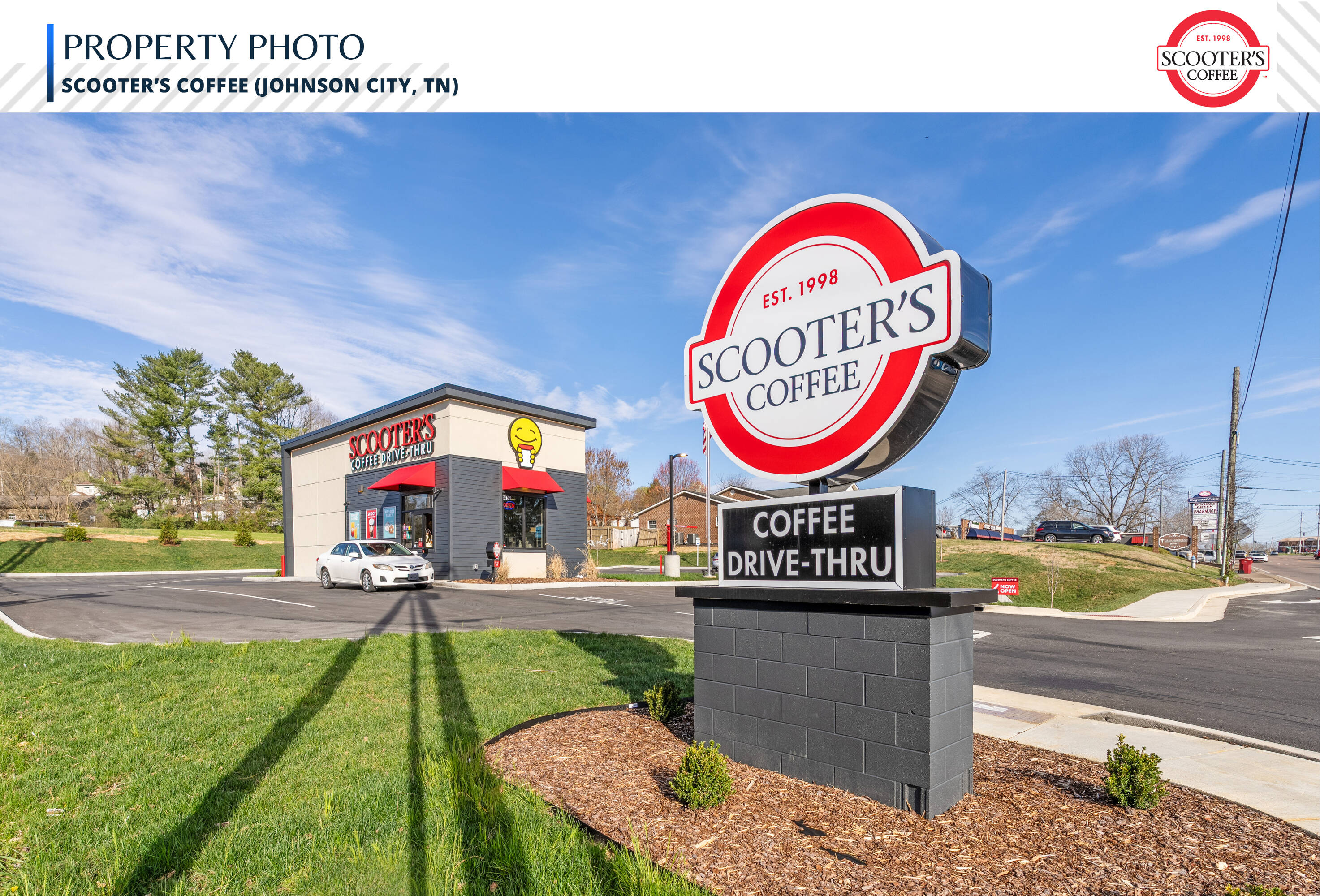 Scooter's Coffee | 15 Yr NNN | Johnson City, TN