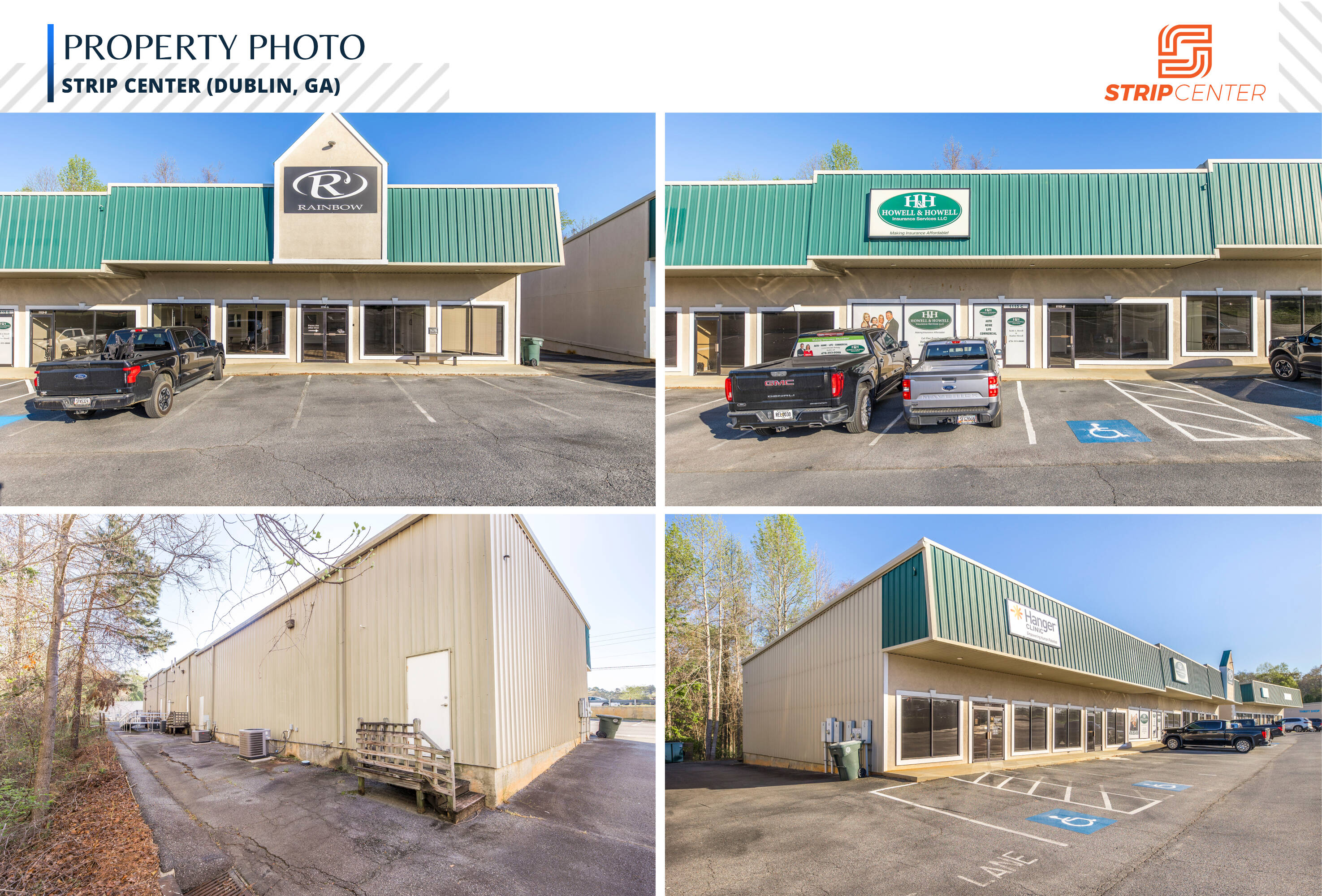 Strip Center | 100% Occupied Multi-Tenant | Dublin, GA