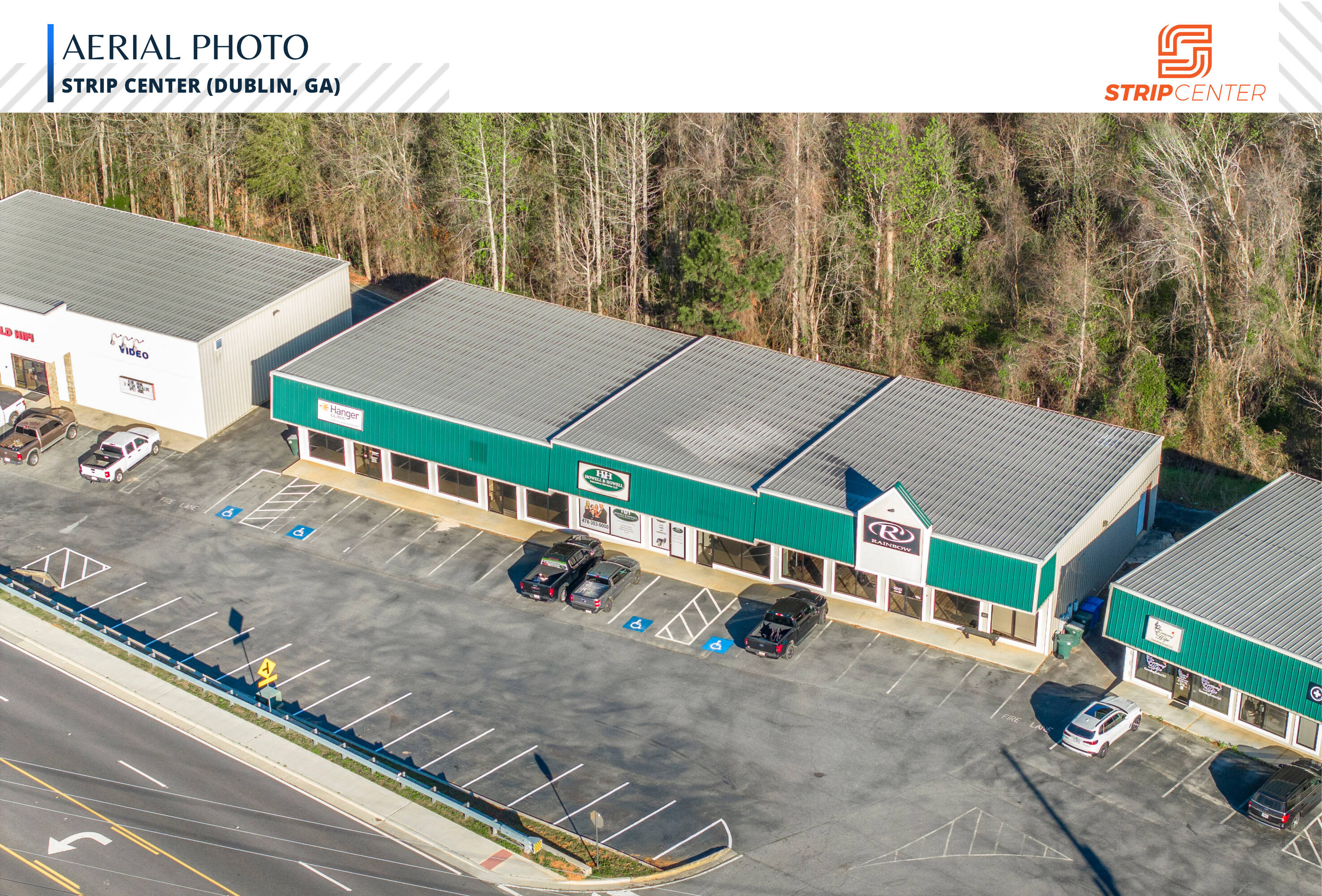 Strip Center | 100% Occupied Multi-Tenant | Dublin, GA
