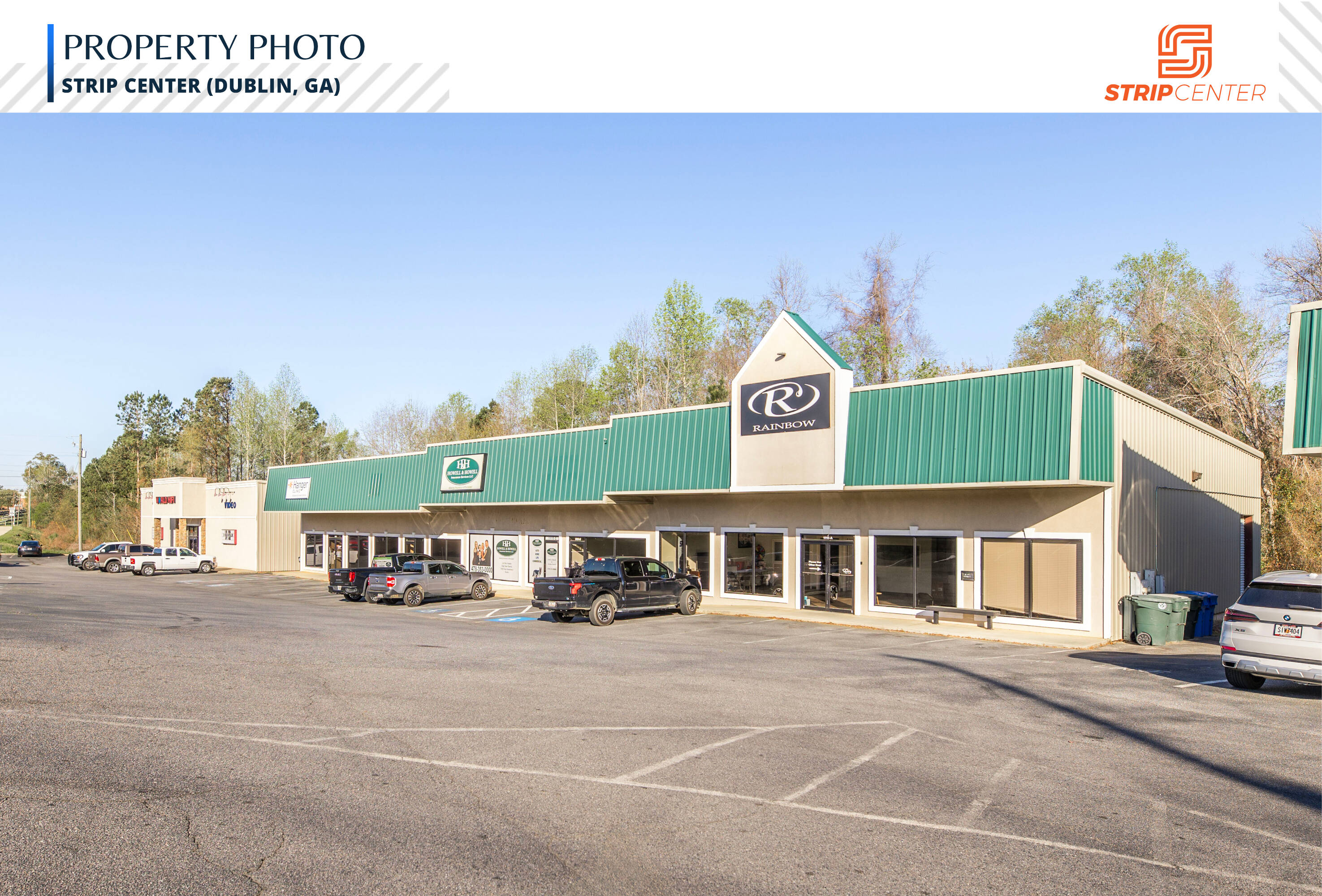 Strip Center | 100% Occupied Multi-Tenant | Dublin, GA