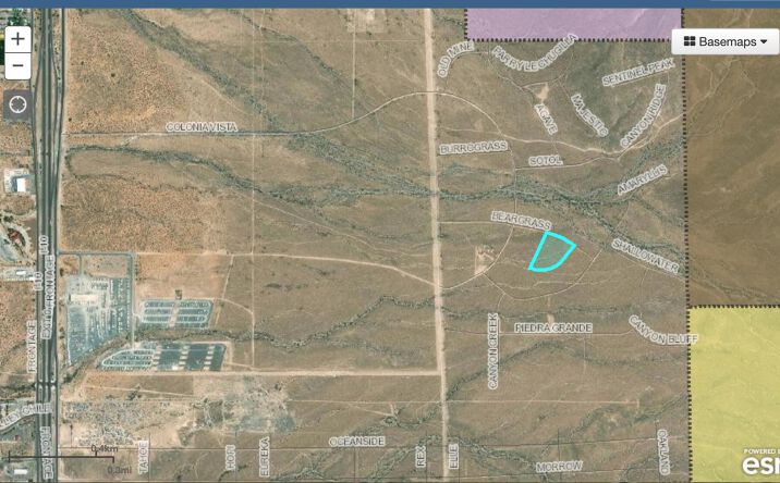 Pictures of Land property located at 11 Colonia Vista #6 LOT 2, Canutillo, TX 79835 for sales - image #1