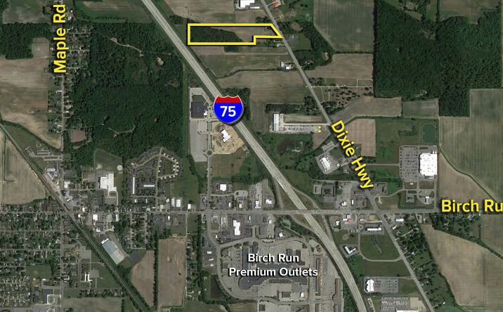 Pictures of Land property located at 11250 Dixie Hwy, Birch Run, MI 48415 for sales - image #1