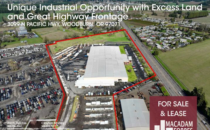 Pictures of Industrial property located at 3099 N Pacific Hwy, Woodburn, OR 97071 for sales - image #1