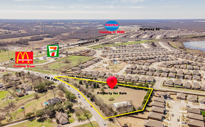 Pictures of Land, Mixed Use, Retail, Self Storage, Special Purpose property located at 15326 Lake Ray Hubbard Dr, Forney, TX 75126 for sales - image #1