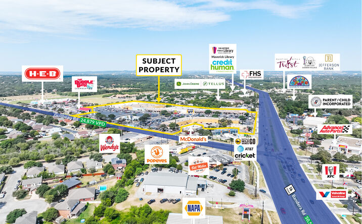 Pictures of Retail property located at 8315 Bandera Rd, San Antonio, TX 78250 for sales - image #1