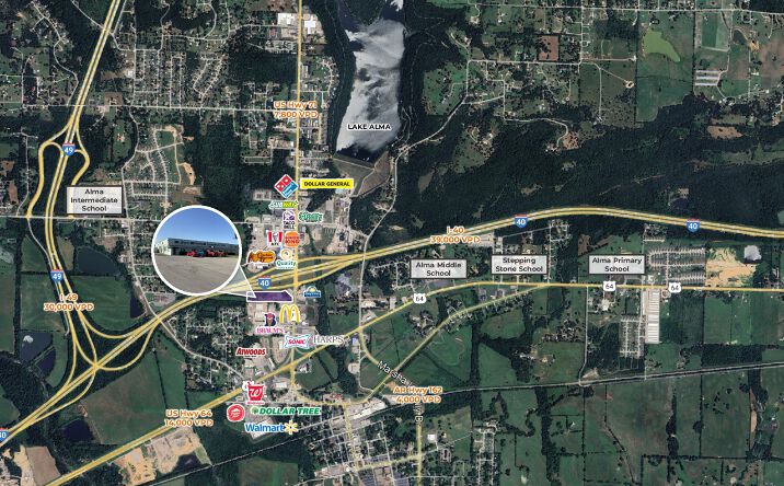 Pictures of Industrial property located at 251 US-71, Alma, AR 72921 for sales - image #1