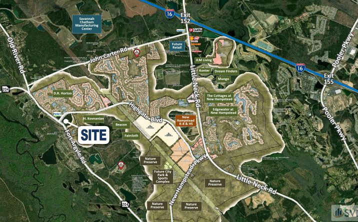 Pictures of Land property located at 3751 Highgate Blvd, Savannah, GA 31419 for sales - image #1