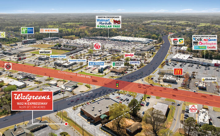 Pictures of Retail property located at 1602 N Expy, Griffin, GA 30223 for sales - image #1