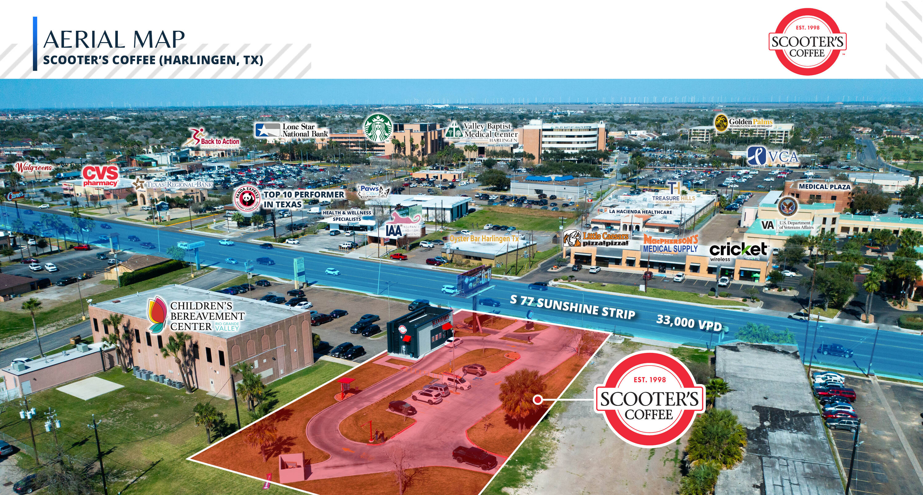 Scooter's Coffee | 20 Yr NNN | Brownsville-McAllen MSA