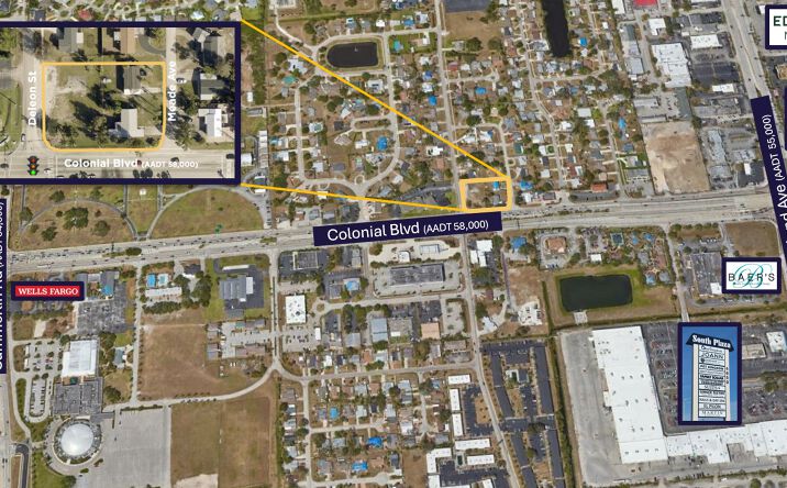 Pictures of Land property located at 1741 Colonial Blvd, Fort Myers, FL 33907 for sales - image #1