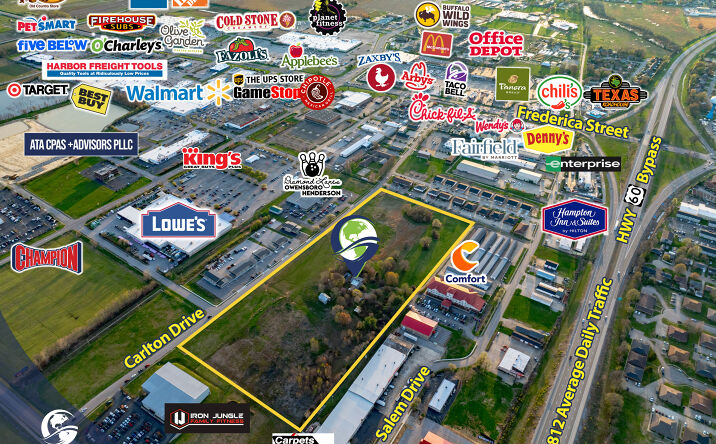 Pictures of Land property located at 420 Salem Dr, Owensboro, KY 42303 for sales - image #1