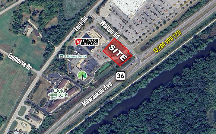 Pictures of Land property located at 1851 Milwaukee Ave, Burlington, WI 53105 for sales - image #1