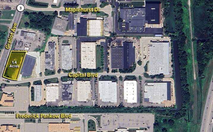 Pictures of Land property located at N Gratiot Ave, Clinton Township, MI 48036 for sales - image #1