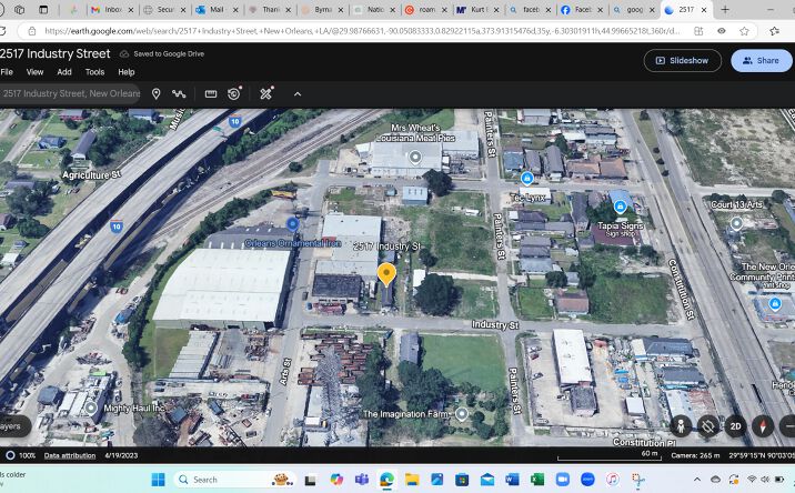 Pictures of Land, Mixed Use, Office property located at 2517 Industry St, New Orleans, LA 70122 for sales - image #1
